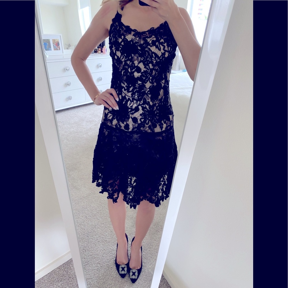 Beautiful Beaded Cocktail Dress S